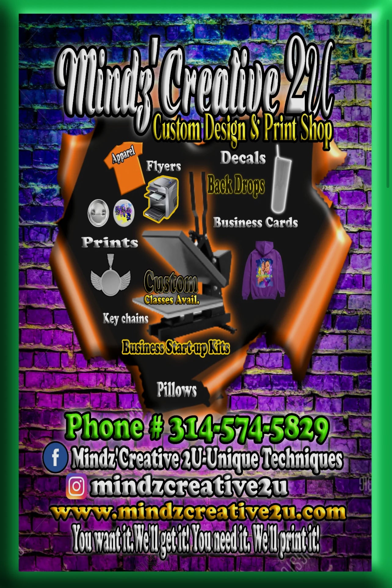 Hard Copy Flyers