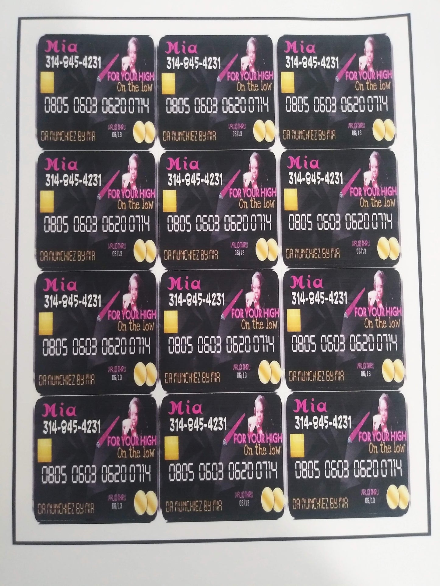 Waterproof product Labels