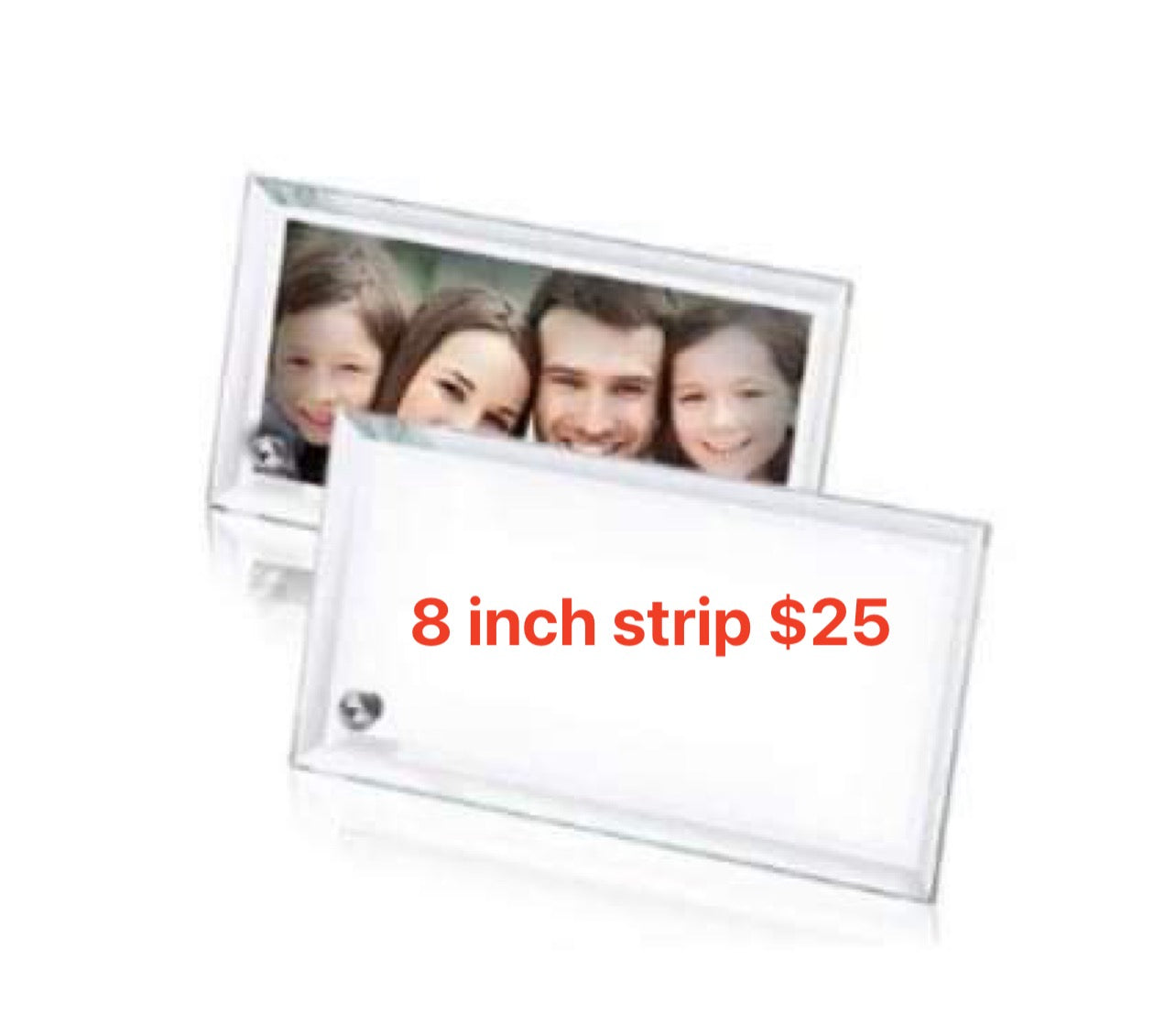 8 inch Strip Glass Frame