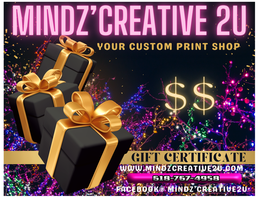 Mindz'Creative 2U Gifting