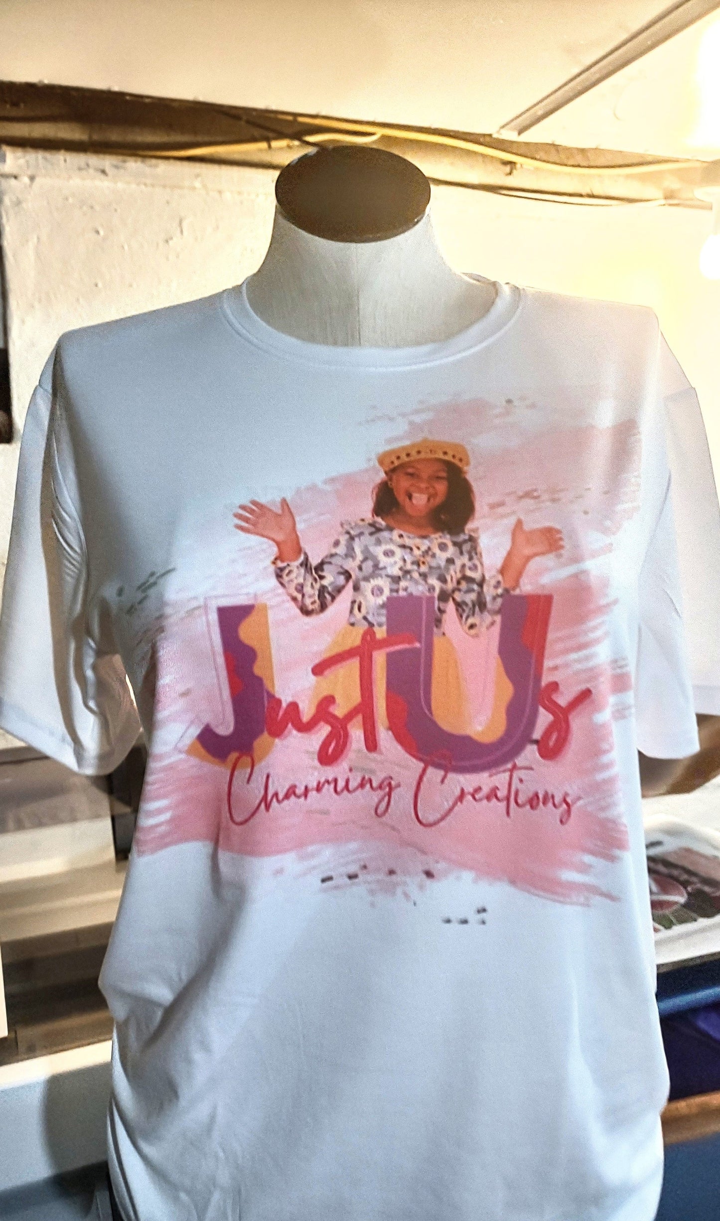 1 Sided Short Sleeve Sublimation  T-Shirt