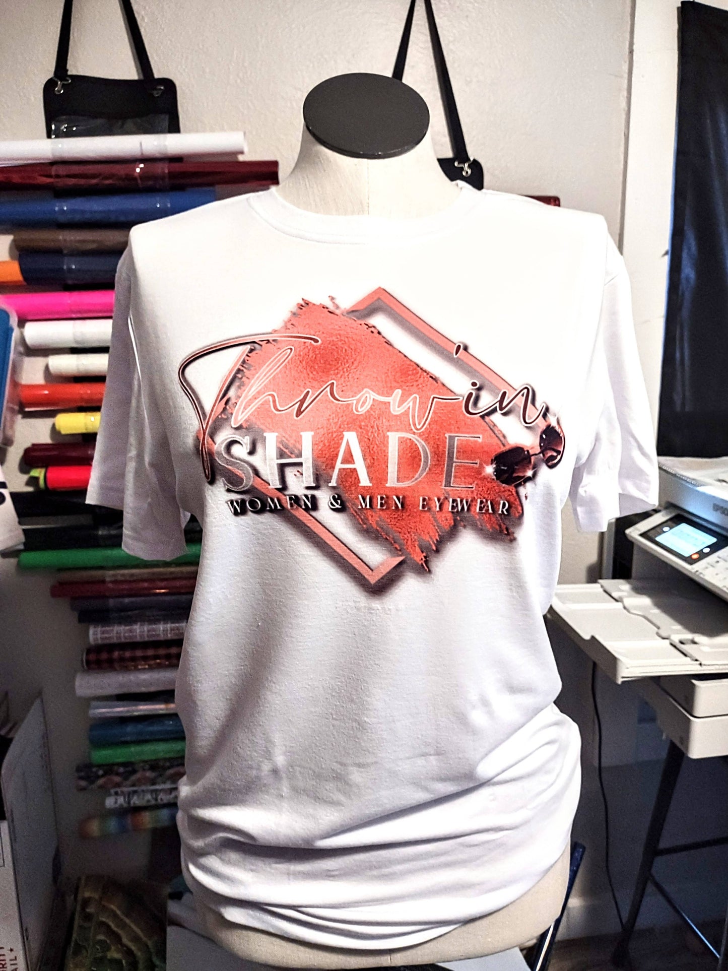1 Sided Short Sleeve Sublimation  T-Shirt