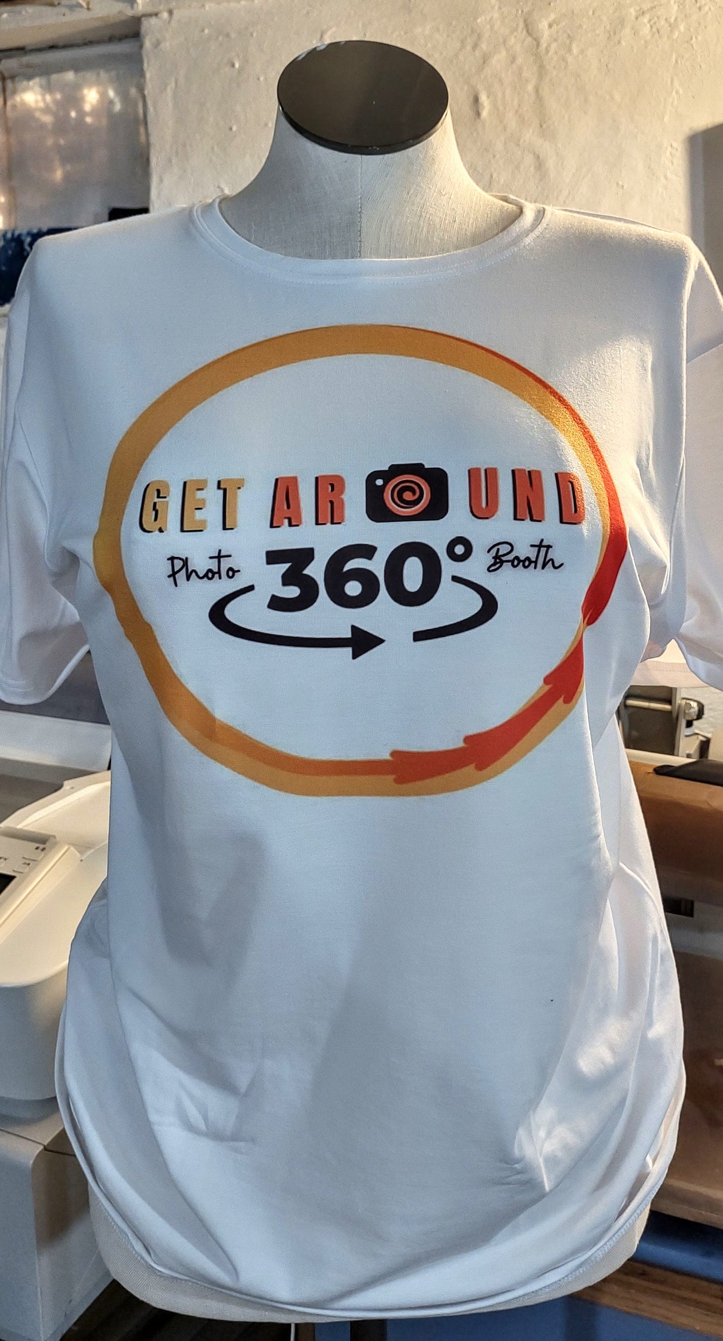 1 Sided Short Sleeve Sublimation  T-Shirt