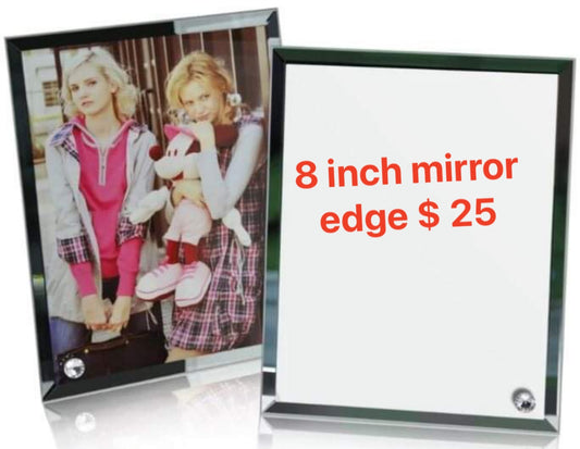 8 inch Mirror Photo Frame