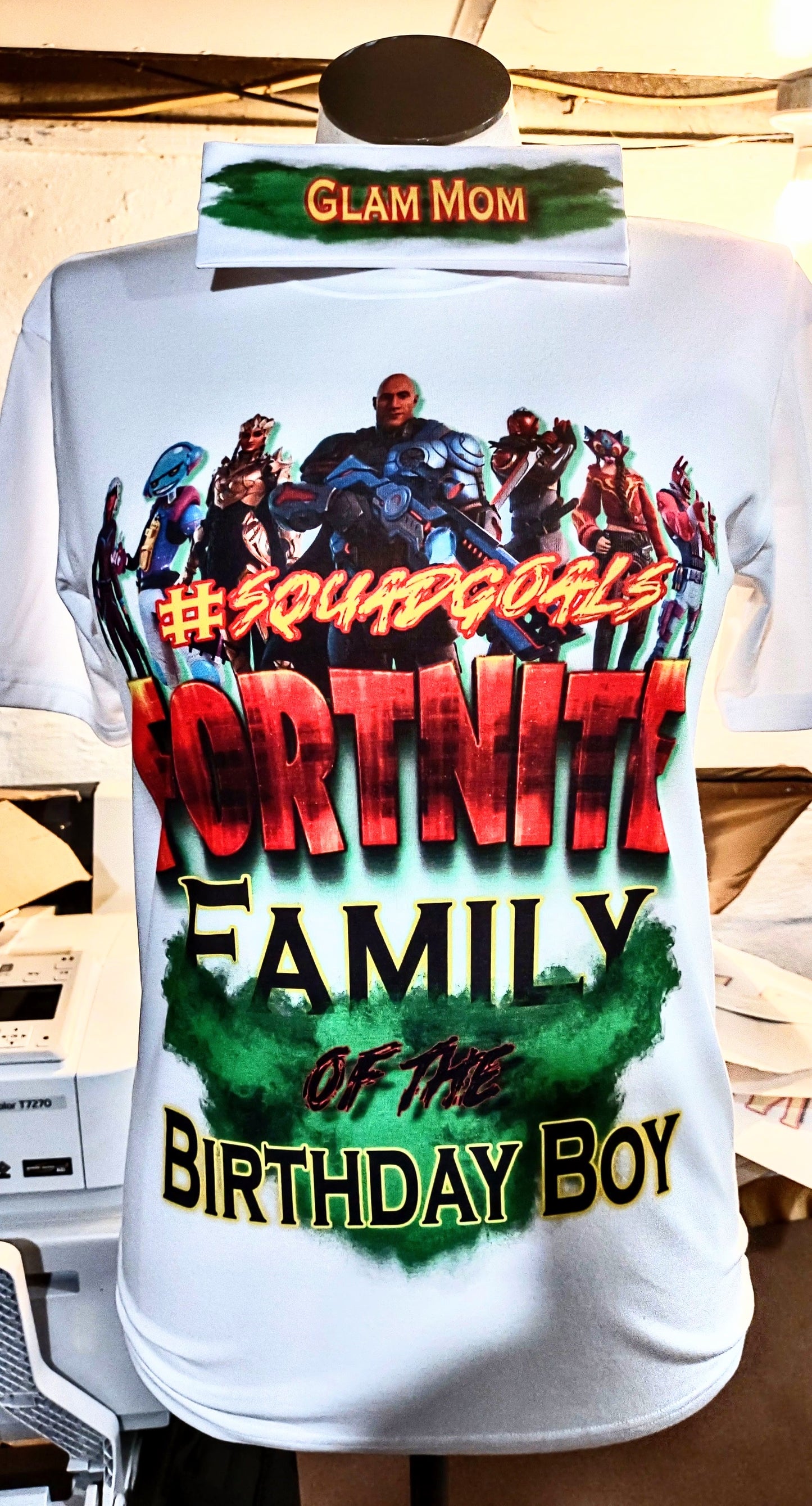 1 Sided Short Sleeve Sublimation  T-Shirt