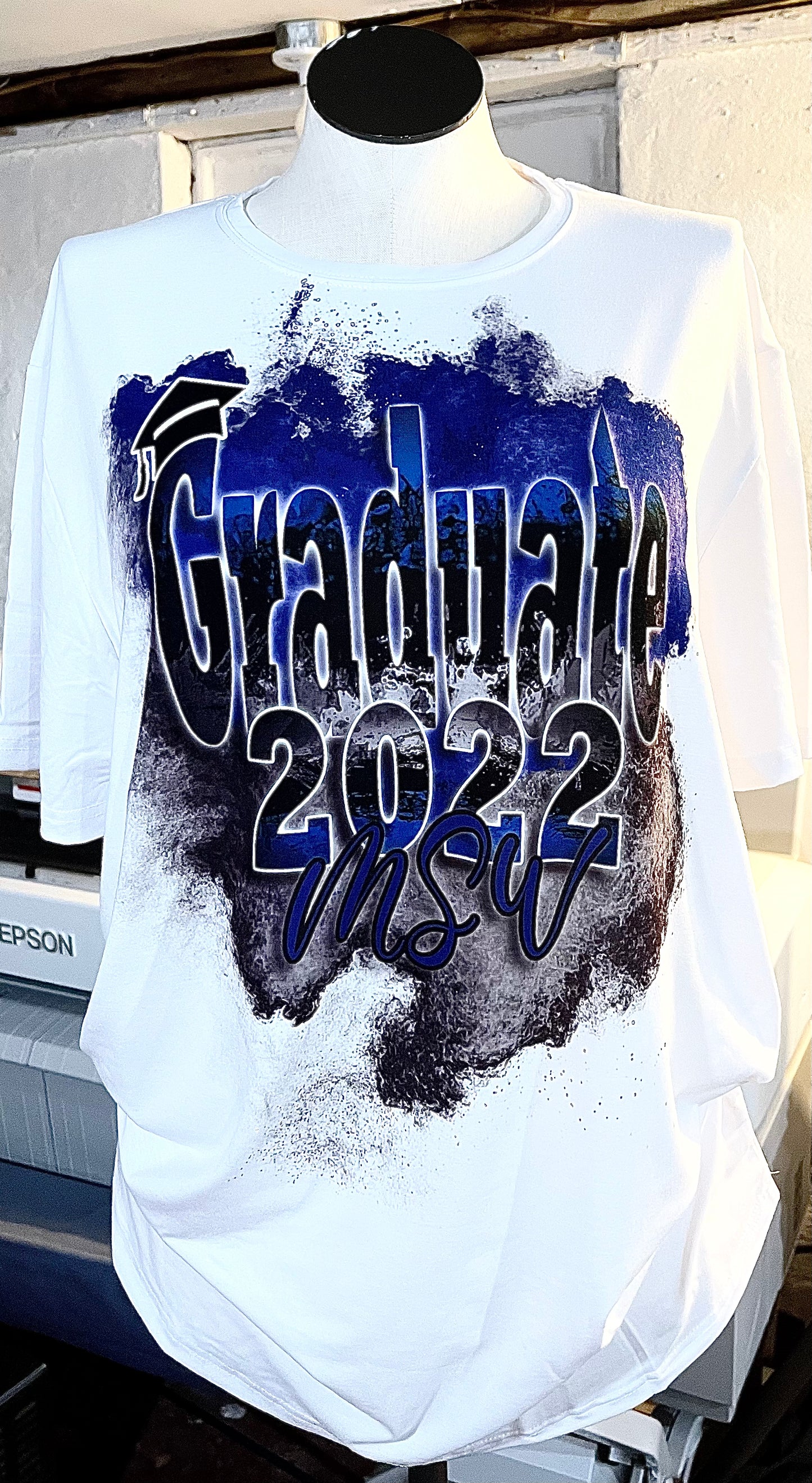1 Sided Short Sleeve Sublimation  T-Shirt