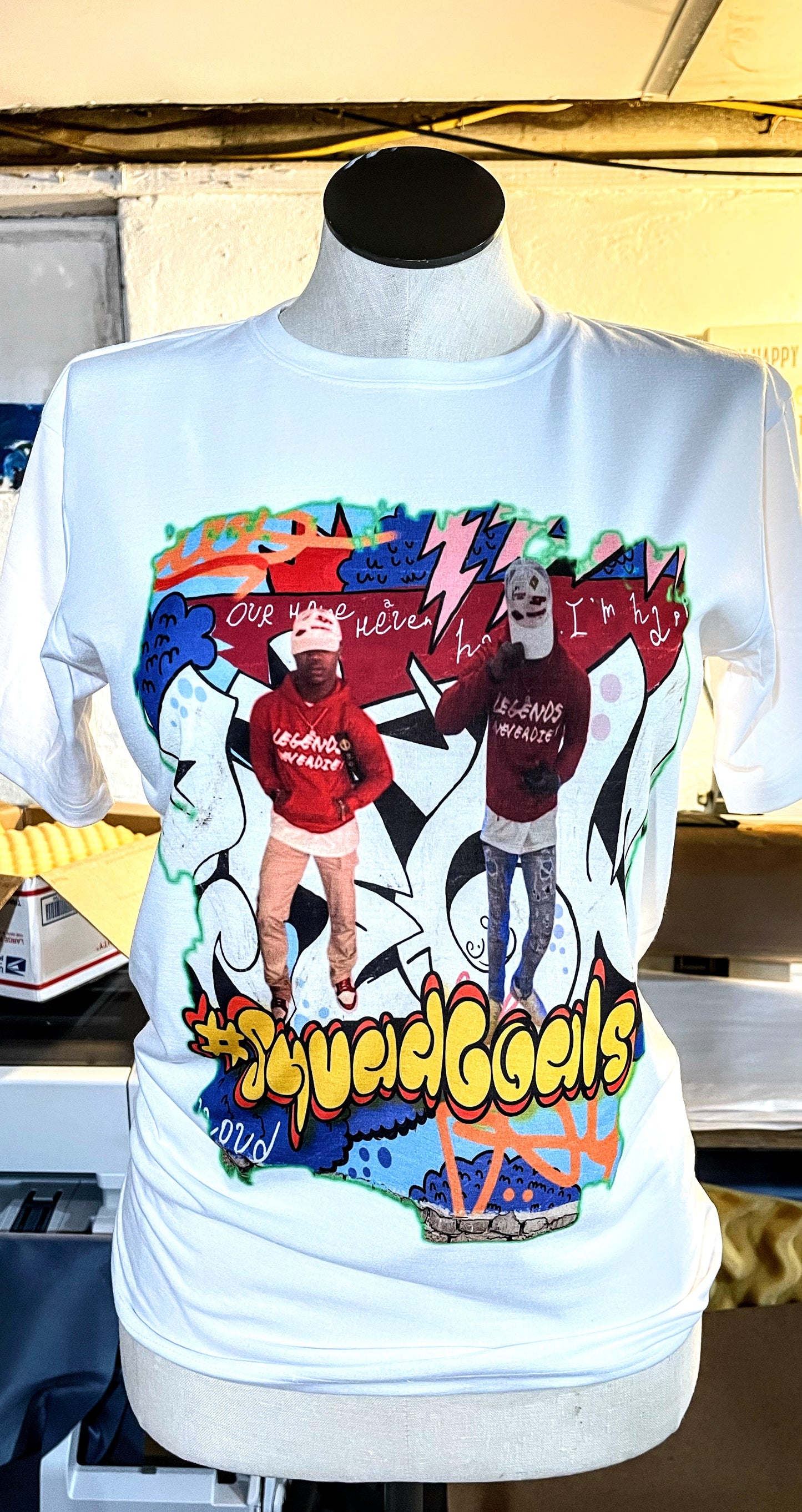 1 Sided Short Sleeve Sublimation  T-Shirt