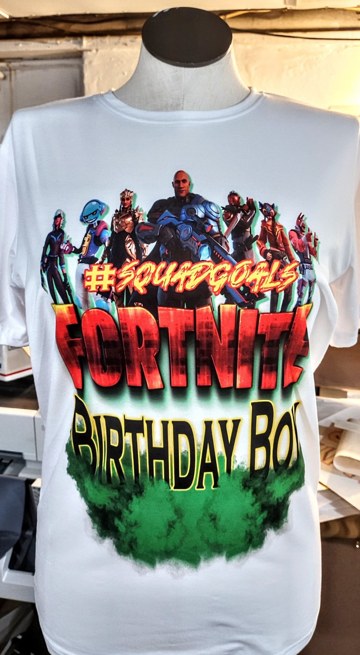 1 Sided Short Sleeve Sublimation  T-Shirt