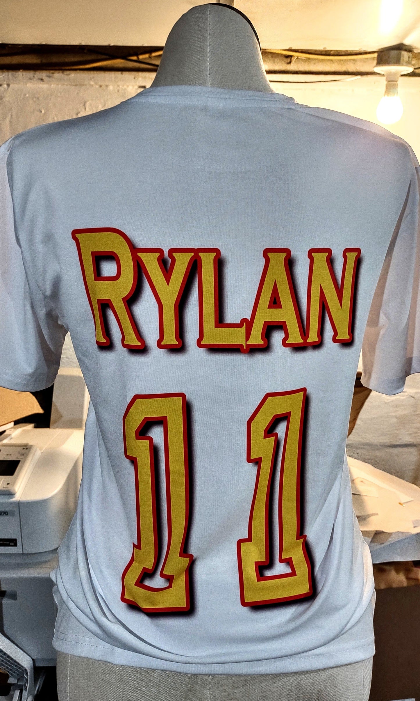 1 Sided Short Sleeve Sublimation  T-Shirt